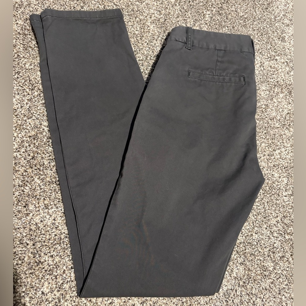 J. Crew Men's Charcoal Chinos